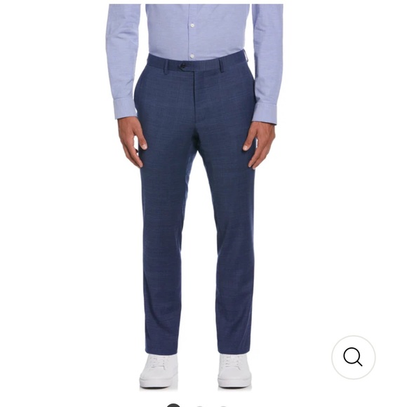 NWT Original Penguin‎ Suit Slim Pants Blue, Size 33x32 - Picture 1 of 5